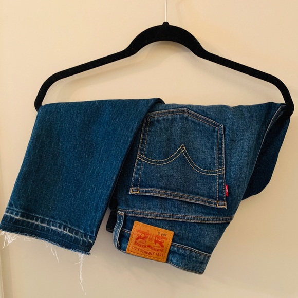 Levi's Denim - Levi’s 501 S, worn twice, raw hem